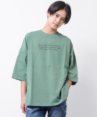 RAT EFFECT/FLOWERピグメントスーパービッグTシャツ/505294270