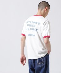 AVIREX/WEST COAST BURGER RINGER T－SHIRT / ウエスト コースト バーガー リンガー Tシャツ/505112485