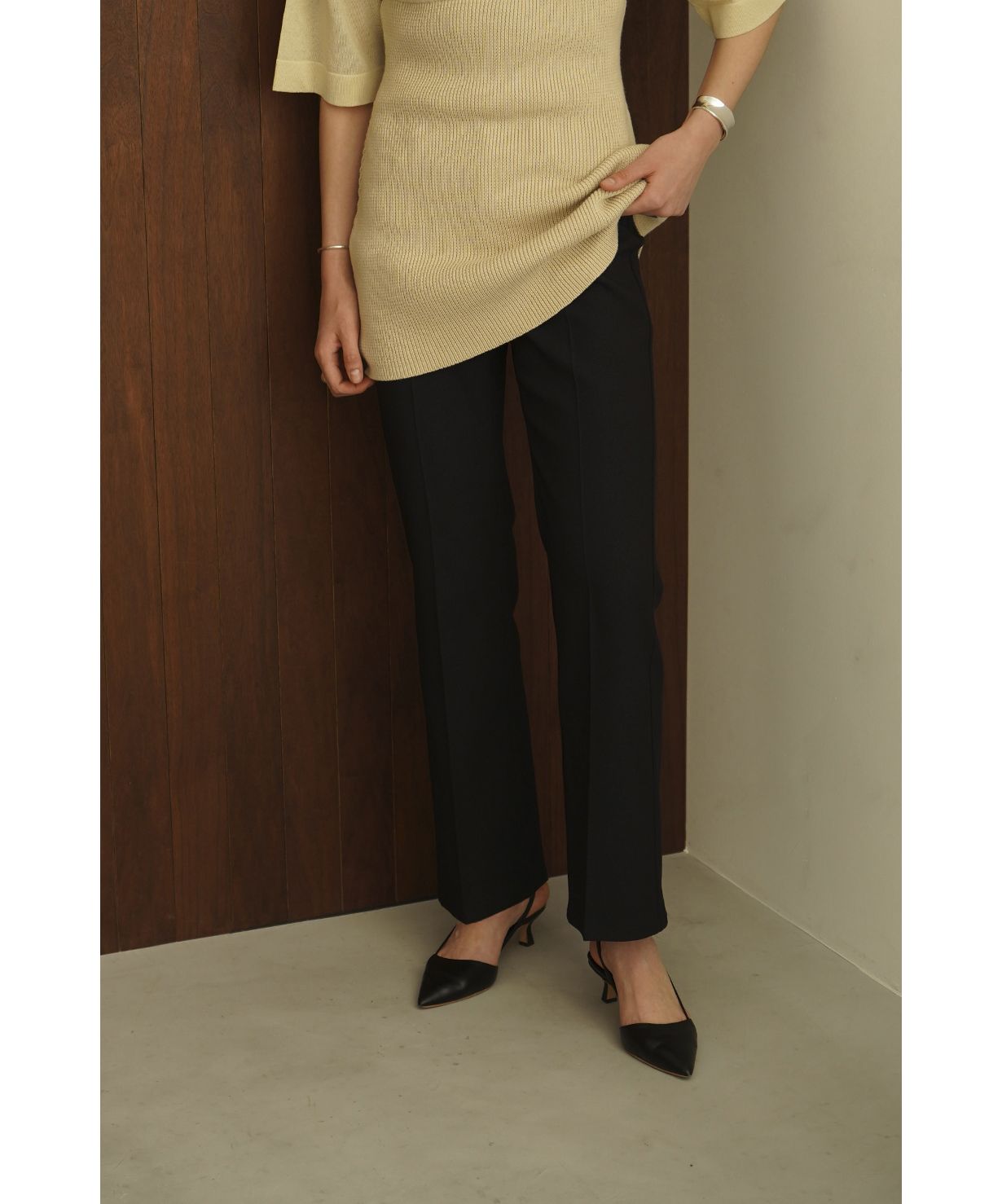セール 50%OFF】LOW WAIST BELL BOTTOM PANTS(505288917