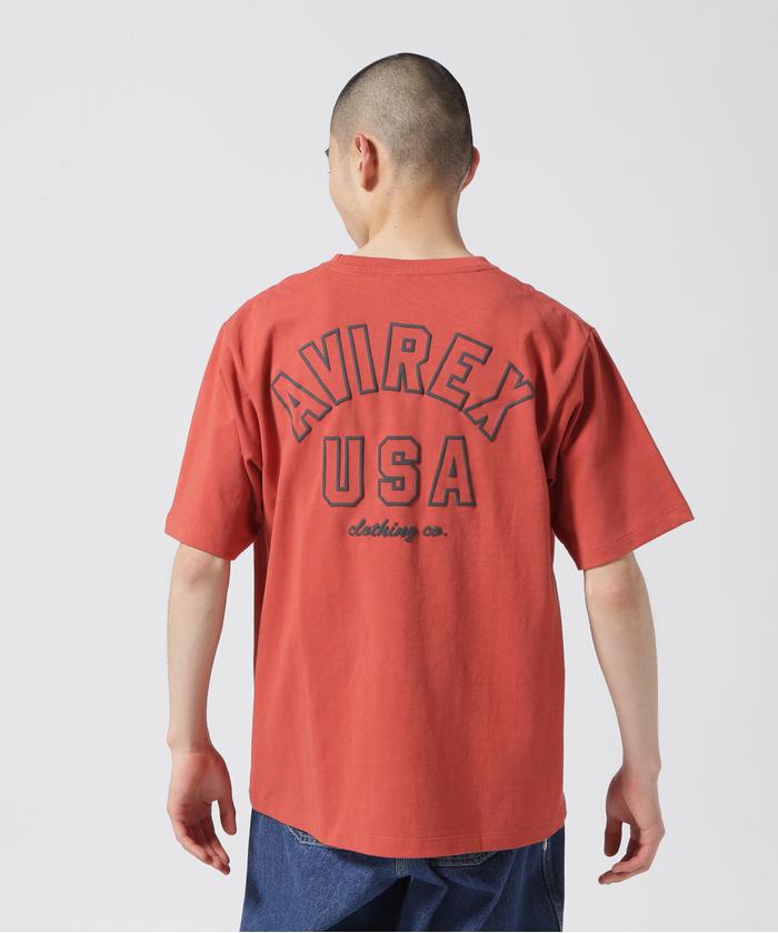 セール 20%OFF】《WEB&DEPOT限定》SHORT SLEEVE T－SHIRT AVIREX USA