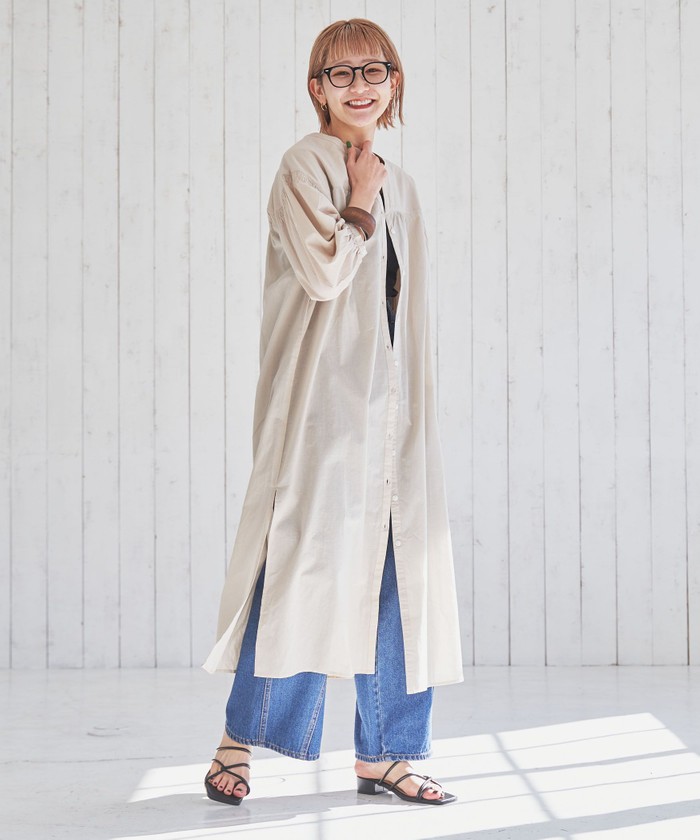 セール 40%OFF】インドコットンシャーリングワンピース