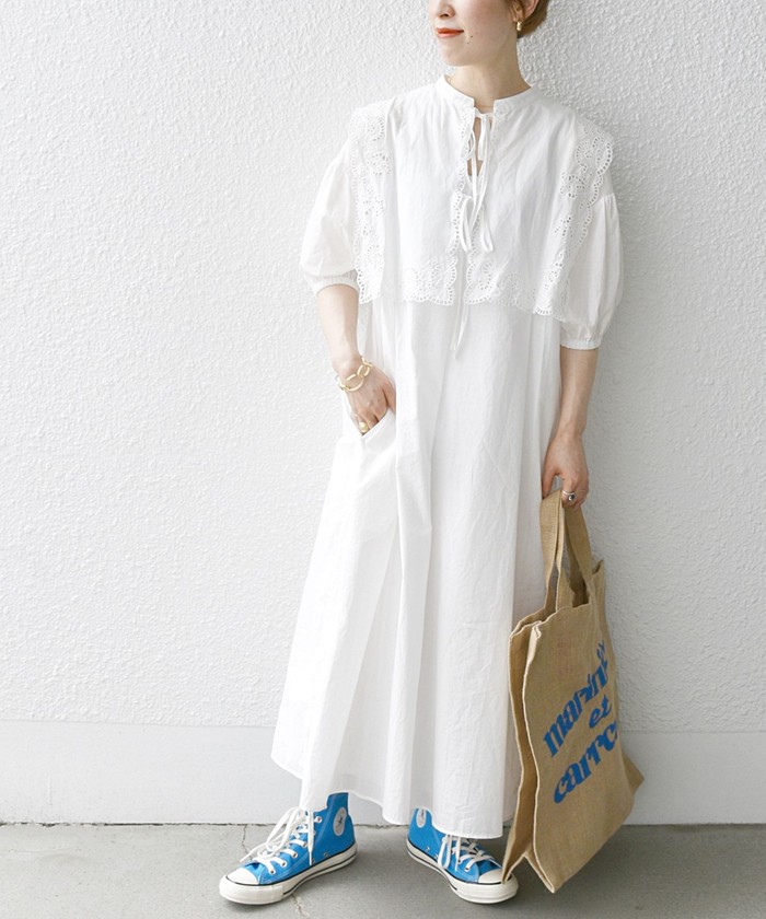 セール 40%OFF】SHIPS any:〈洗濯機可能〉トーン カットワーク
