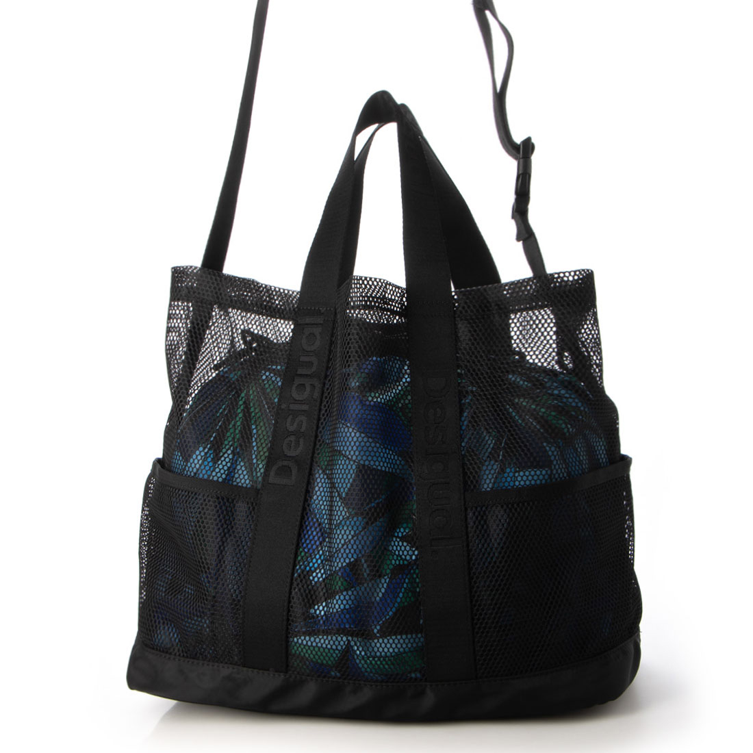 セール 30%OFF】デシグアル Desigual メッシュ マキシトート