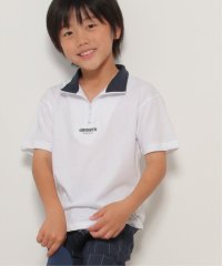 ikka kids/襟配色ハーフジップTシャツ（120〜160cm）/505133585