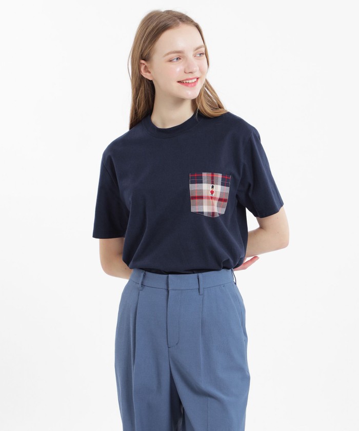 セール】バッキンガムベア ハウスチェックポケTシャツ(505258893