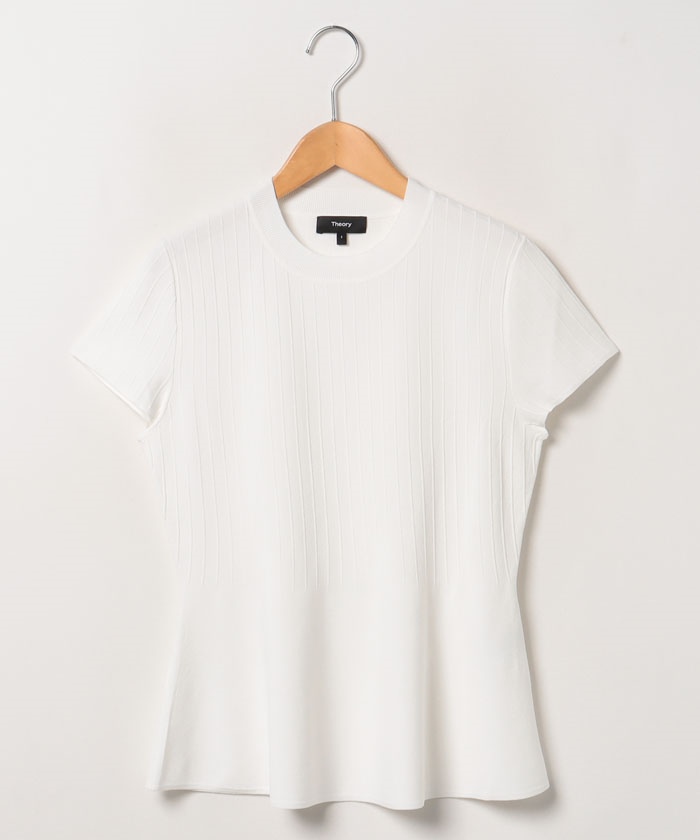 セール】トップス COMPACT CREPE PEPLUM TOP(505282332