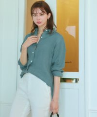 NIJYUSANKU（LARGE SIZE）/【CLASSY. 9月号掲載/WEB限定カラーあり】LIBECO ベーシック シャツ/505291478