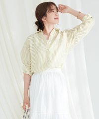 NIJYUSANKU（LARGE SIZE）/【CLASSY. 9月号掲載/WEB限定カラーあり】LIBECO ベーシック シャツ/505291478