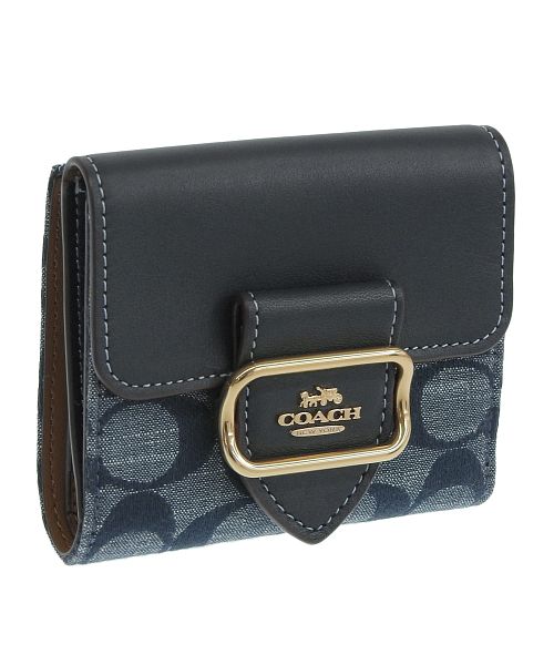 セール】COACH コーチ SMALL MORGAN WALLET 二つ折り 財布(505294391