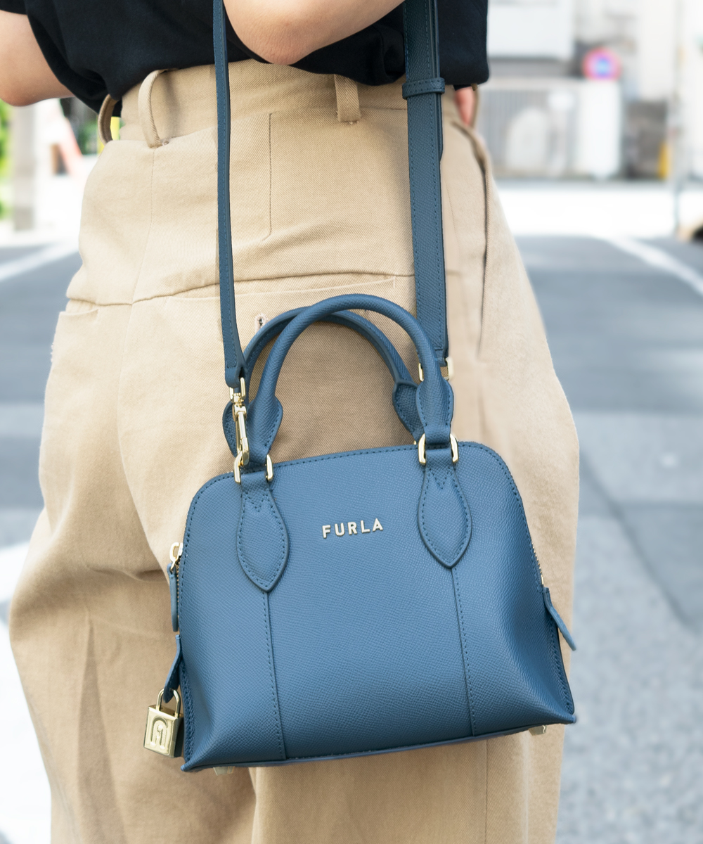 FURLA フルラ VITTORIA S DOME ショルダーバッグ Sサイズ 2WAY ...