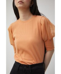 AZUL by moussy/SHEER SLEEVE PUFF TOPS/505296975