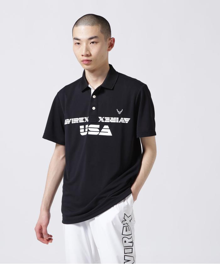【25％OFF】 GOLF WEAR》PTU ポロシャツ / POLO SHIRT / アヴィレックス メンズウェア