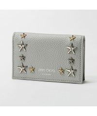 JIMMY CHOO/ジミーチュウ JIMMY CHOO NELLO UUF カードケース ネッロ メンズ レディース ファッション小物 ビジネス 無地 シンプル スリム スタースタ/505297482