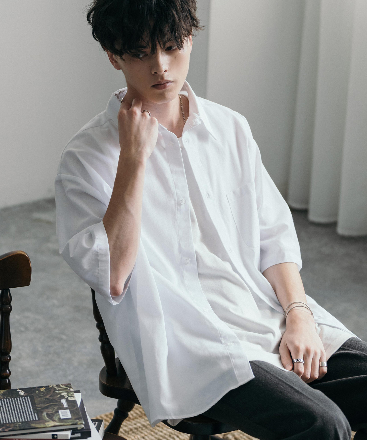 ロッキーモンロー Rocky Monroe カジュアルシャツ 半袖 ロッキーモンロー Rocky Monroe カジュアルシャツ 半袖