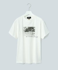 COUP DE CHANCE/【WORLD for the World】フォト&メッセージプリントTシャツ/505300191