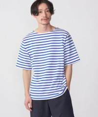 SHIPS MEN/SHIPS: PLA ポリ乳酸 ボーダー バスク Tシャツ/505300457