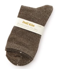 DollKiss/ドール キス Doll Kiss ＼販売累計45000枚越え／26色展開ラメ無地クルーソックス 靴下/504123433