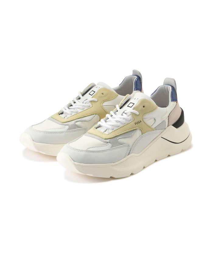 セール 20%OFF】D.A.T.E.(デイト)FUGA NYLONアイボリー/W381 セール 20%OFF】D.A.T.E.(デイト)FUGA NYLONアイボリー/W381