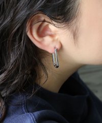 colleca la/ワンタッチ ロングオーバル フープピアス/505301267