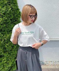 Chillfar/刺繍ロゴミックスTシャツ/505302215