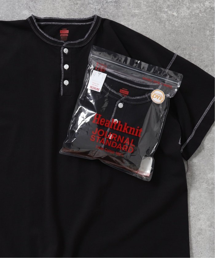 【新品】JOURNAL STANDARD ヘンリーネックカットソー Healthknit（ヘルスニット）の「【Healthknit×JOURNAL STANDARD