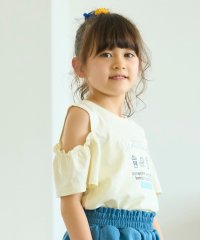 SHOO・LA・RUE(Kids) /【110－140cm/接触冷感】肩開きデザインTシャツ/505303173