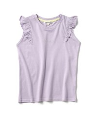 SHOO・LA・RUE(Kids) /【110－140cm/接触冷感】肩フリルノースリTシャツ/505303393