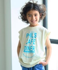 SHOO・LA・RUE(Kids) /【110－140cm/接触冷感】ネオンロゴタンクトップ/505303394