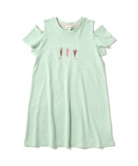 SHOO・LA・RUE(Kids) /【110－140cm/接触冷感】肩あきTシャツワンピ/505303395