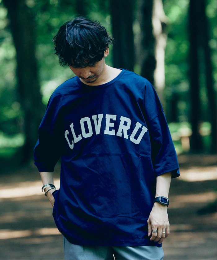 ジャーナルスタンダード レリューム 接触冷感【CLOVERU / クローバル】別注 SHELTECH LOGO TEE
