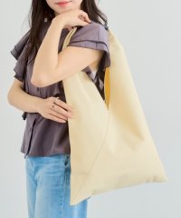 MAISON BREEZE/セットアップセブン SETUP7 マルシェバッグ トライアングルトート トートバッグ エコバッグ モード 通勤 通学 カラフル カラバリ 無地 ◎A4収納可◎/504525664
