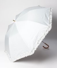 LANVIN en Bleu(umbrella)/晴雨兼用折りたたみ日傘　ドビーフリル/505290998