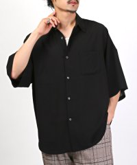 LUXSTYLE/ビッグシルエット半袖シャツ/半袖シャツ メンズ レディース 半袖 ビッグシルエット 春夏/505305427