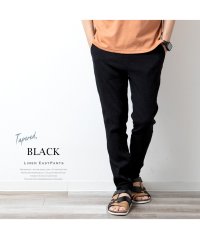  GENELESS/ジェネレス GENELESS 麻 パンツ メンズ イージーパンツ リネン スリム ワイド ボトム 涼しい 綿麻 カジュアル 麻パンツ ポリエステル ロングパンツ/504770783