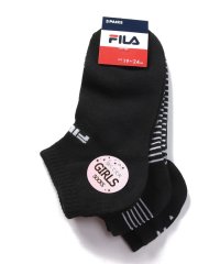 FILA socks Kids/【キッズ】ショートソックス 3足組 ガールズ/505239206