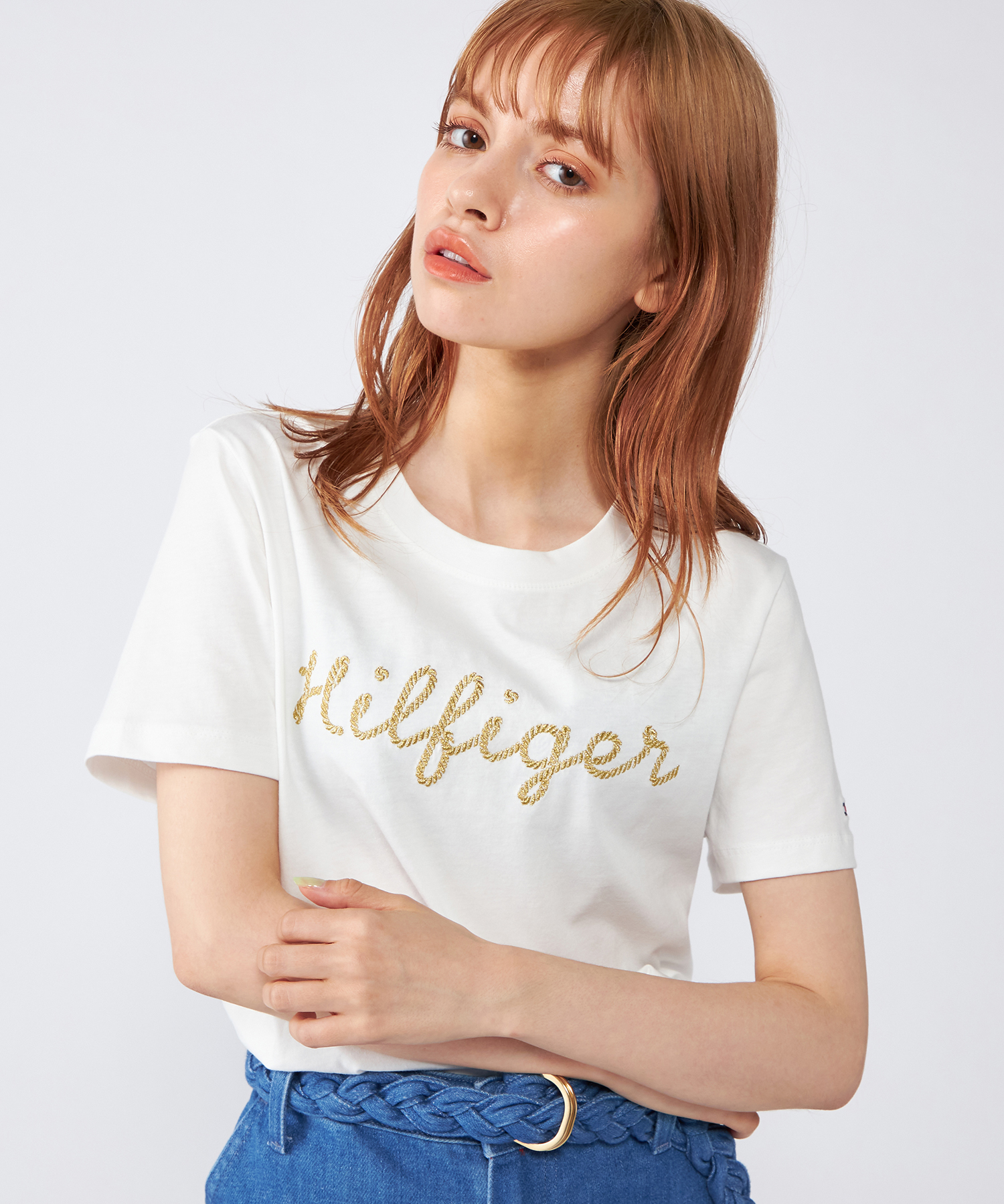 セール】ゴールドロープロゴTシャツ(505295350) | トミー