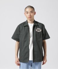 AVIREX/《WEB&DEPOT限定》SHORT SLEEVE ZIP UP WORK SHIRT /ジップアップ ワークシャツ / AVIREX /505306998