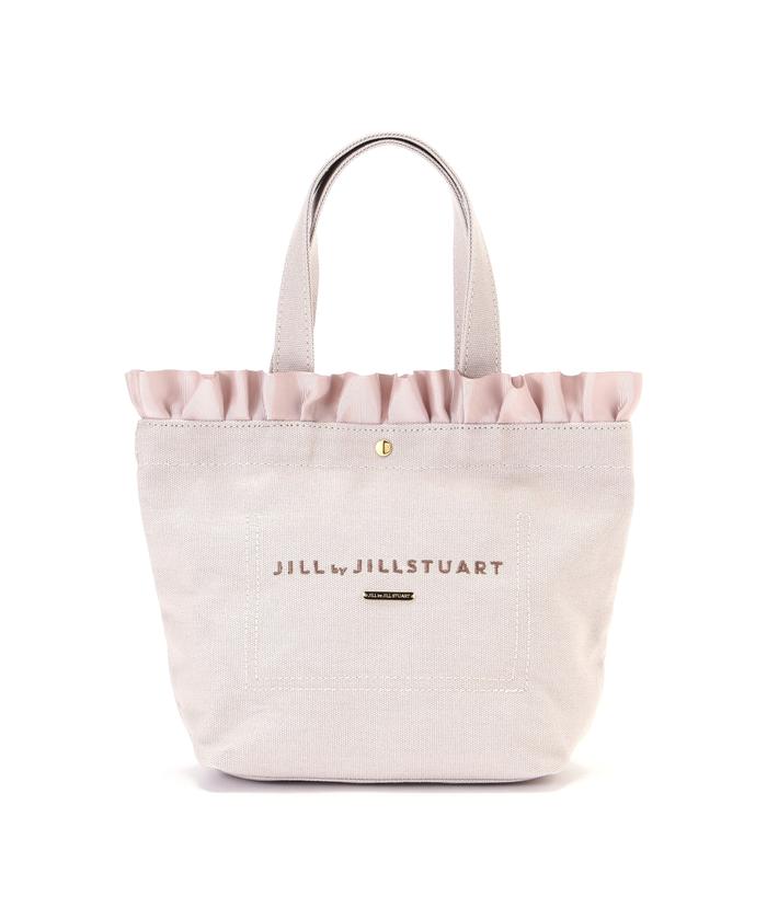 すぐ届く【JILL by JILL STUART】可愛い フリル トートバッグ フレームフリルトート小 | JILL by JILL STUART（ジル バイ ジル