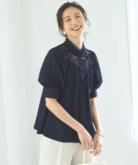 RUIRUE BOUTIQUE/ルイルエブティック RUIRUE BOUTIQUE トライアングルレースブラウス/505168049