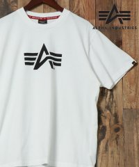 marukawa shonan/【ALPHA/アルファ】Aマーク 半袖 プリントTシャツ/レディース メンズ 半袖 ミリタリー Tシャツ カジュアル トップス 夏/505269842