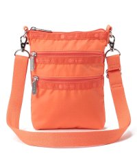 LeSportsac/3 ZIP CROSSBODYタンジェリン/505278203