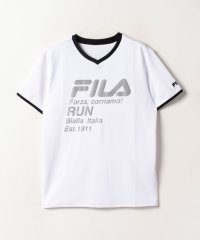 fila(men)/【ラン】接触冷感 プリントVネックTシャツ メンズ/505288596