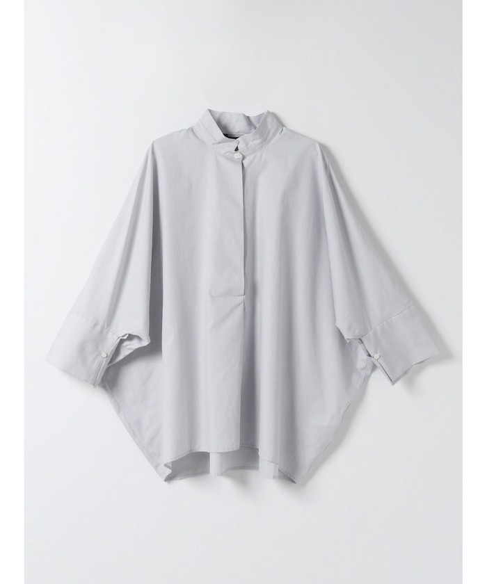 セール】mizuiro ind フロントフライドルマンワイドシャツ