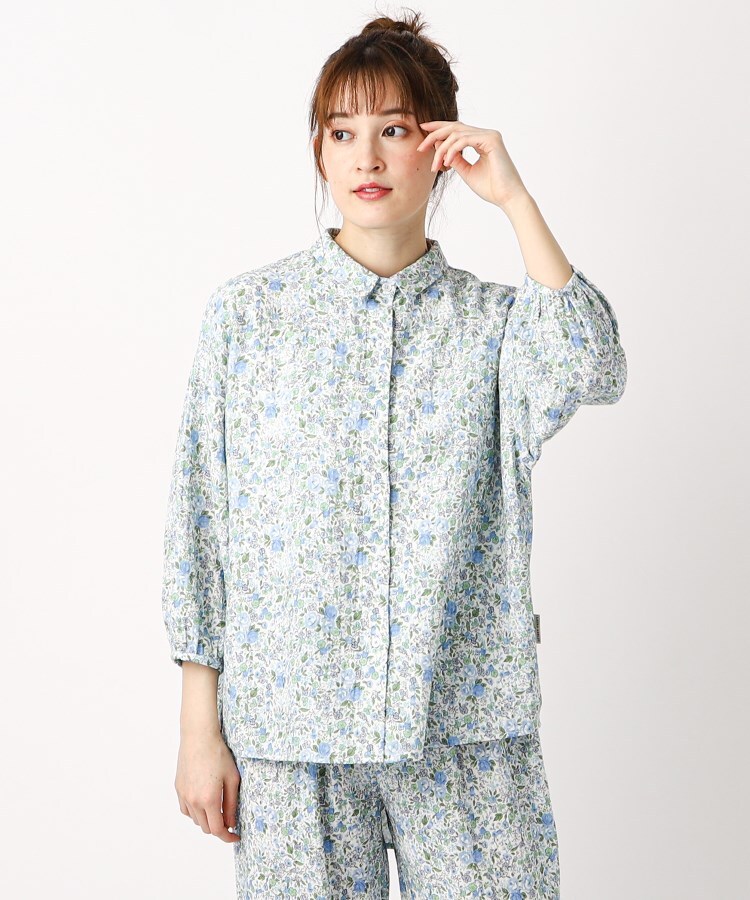 XSサイズ　ローラアシュレイLAURA ASHLEY　紺　長袖Tシャツカットソー Laura Ashley（ローラ アシュレイ）の通販 | Tシャツ通販