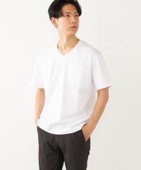 SHIPS Colors  MEN/SHIPS Colors:〈接触冷感〉 シルケット コットン Vネック ポケット Tシャツ/505310160