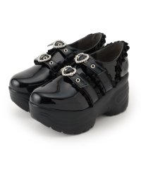 csT&P/シーエス ティーアンドピー csT&P 厚底キラキラビジュー付きスニーカー/505310223