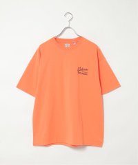 VENCE　EXCHANGE/髭イラストプリントTシャツ/505281582