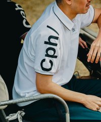 Munsingwear/【CAPTAINS HELM コラボ別注】Cph/Golf TM ロゴ ガゼット付きラグラン半袖シャツ/505286498