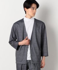 COMME CA ISM MENS/【セットアップ対応】ウォッシャブル メッシュ ９分丈 ノーカラー ジャケット/505289827