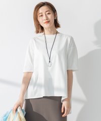 NIJYUSANKU（SMALL SIZE）/【洗える】ALBINIジャージー バックフレア Tシャツ/505309704